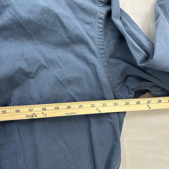 Ralph Lauren Polo Long Sleeve Dress Shirt Men’s XL Blue Red Pony - Picture 7 of 7